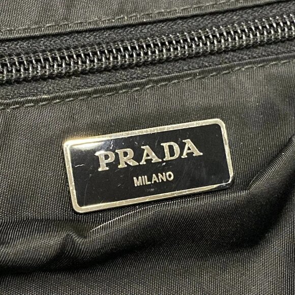 Auth PRADA - Black Nylon Backpack - Picture 6 of 16